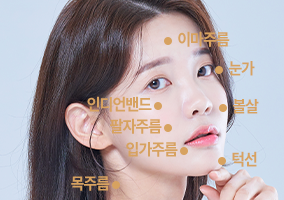 얼굴 구조와 리프팅 실의 특성을 고려하여 맞춤 시술을 진행하는 과정